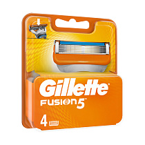 Кассеты для бритья сменные Gillette "Fushion", 4шт. (ПОД ЗАКАЗ) 