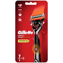 Станок Gillette Fusion ProGlide Power RED + 1 кассета, 7702018509775 (ПОД ЗАКАЗ) 