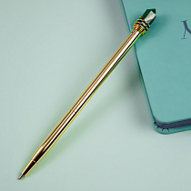 Ручка шариковая автоматическая MESHU "Gloss crystal" синяя, 1,0мм
