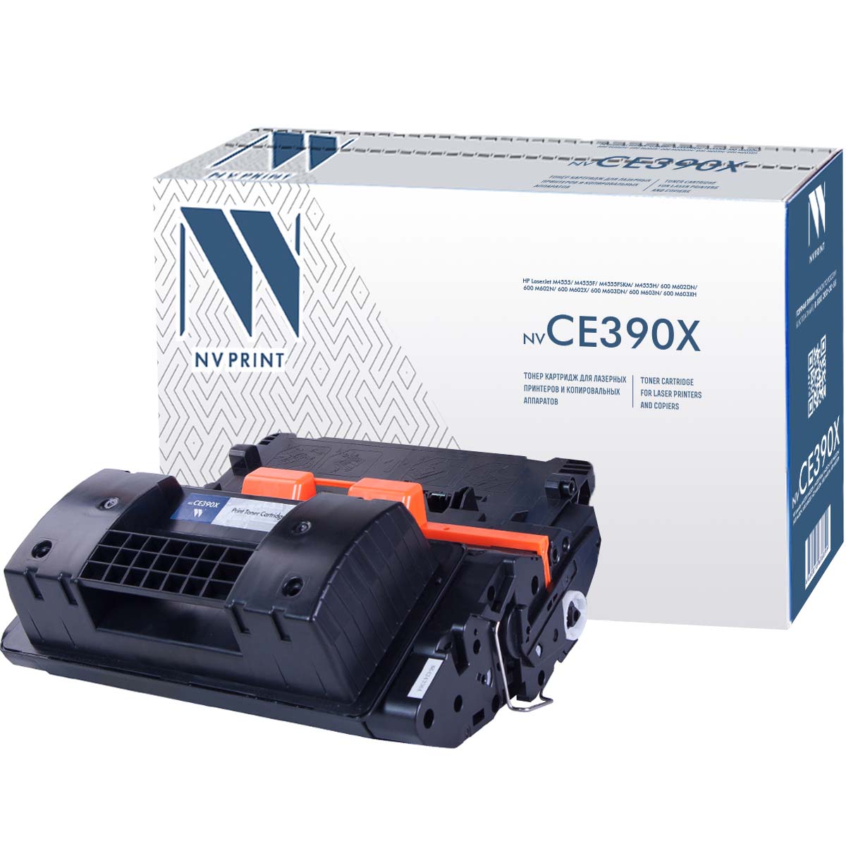 Картридж совм. NV Print CE390X (№90X) черный для HP LJ M602/M603/M4555 (24000стр.)