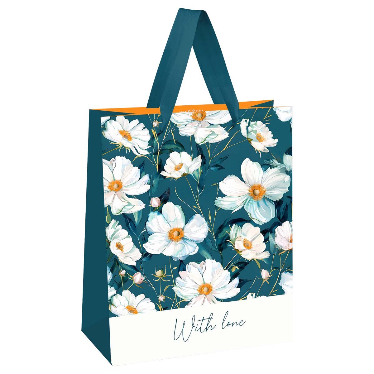 Пакет подарочный 33*42*12см MESHU "Bright meadow", матовая ламинация