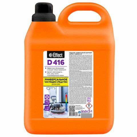 Чистящее средство универсальное (дегризер) щелочное 5 л, EFFECT "Delta 416", 25984 