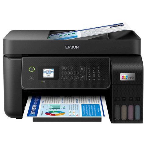 картинка МФУ струйное EPSON L5290 "4 в 1", А4, 33 стр./мин, 5760x1440, ЖК-дисплей, АПД, Wi-Fi, с/к, СНПЧ, C11CJ65508 магазин являющийся официальным дистрибьютором в России картинка МФУ струйное EPSON L5290 "4 в 1", А4, 33 стр./мин, 5760x1440, ЖК-дисплей, АПД, Wi-Fi, с/к, СНПЧ, C11CJ65508 от магазина