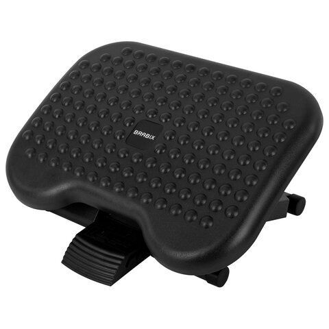 Подставка для ног BRABIX "Ultra 1" 46*34 см, регулировка высоты и угла наклона, 533036