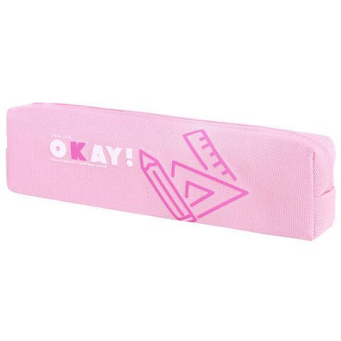 Пенал ЮНЛАНДИЯ ЮНИОР, 1 отделение, полиэстер, Okay, 20х6х4 см, 273806