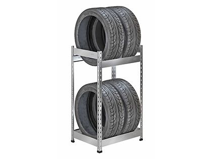 картинка Стеллаж SB 1153х688х525 для хранения 4 шин оцинкованный от магазина