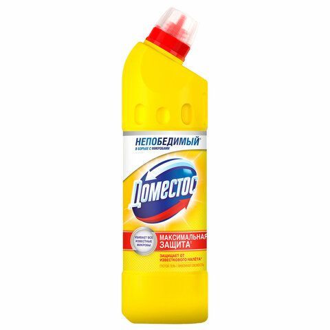 Чистящее средство 500 мл, DOMESTOS "Свежесть цитруса", с отбеливающим эффектом, гель, 3441,3442 