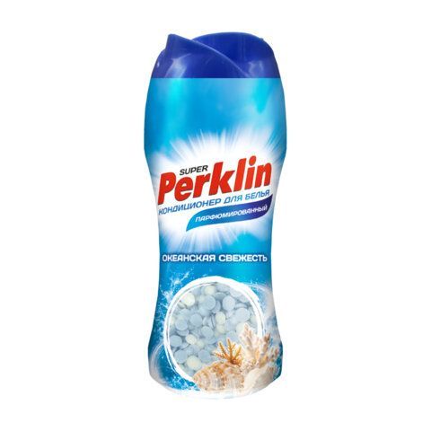 Кондиционер (концентрат) для белья, в гранулах, 250 г, PERKLIN SUPER "Океанская свежесть", 609821 