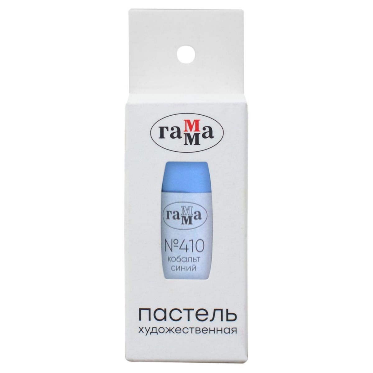 Пастель художественная Гамма, кобальт синий №410, картон. упак., европодвес