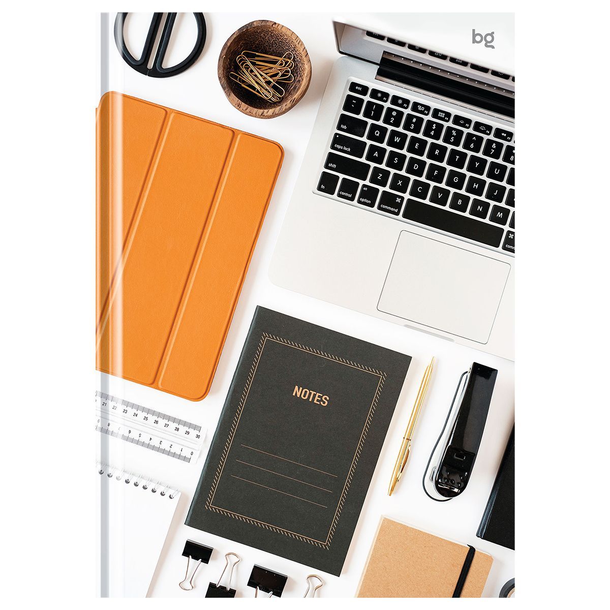 Бизнес-блокнот А5, 80л., евроформат, BG "Деловые аксессуары", матовая ламинация, выборочный лак