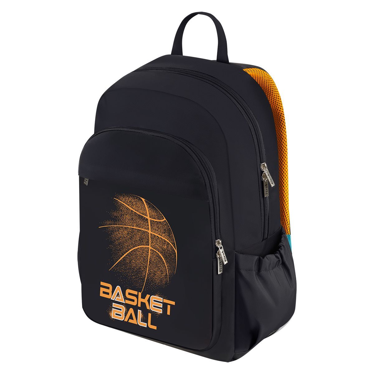 Рюкзак Först Easy Start "Basketball" 44*31*14см, 2 отделения, 3 кармана, уплотненная спинка