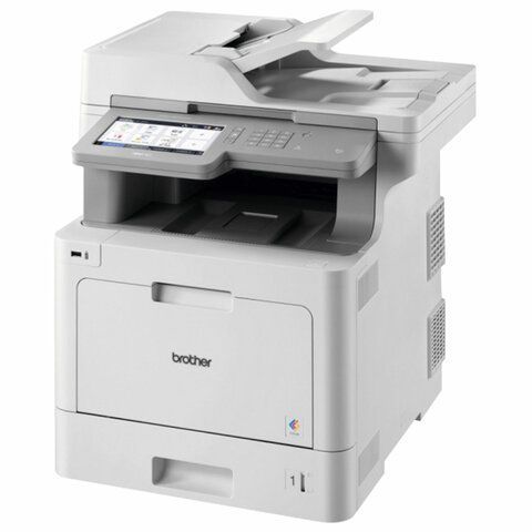 МФУ лазерное ЦВЕТНОЕ BROTHER MFC-L9570CDW "4 в 1" А4, 31 стр./мин, 80000 стр./мес, ДУПЛЕКС, Wi-Fi, АПД, сетевая карта