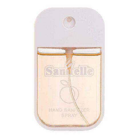 Антисептик для рук спиртовой (80%) 42 мл, SANITELLE (Санитель), "Персик", санитайзер, 0042-СП-ЕА-П