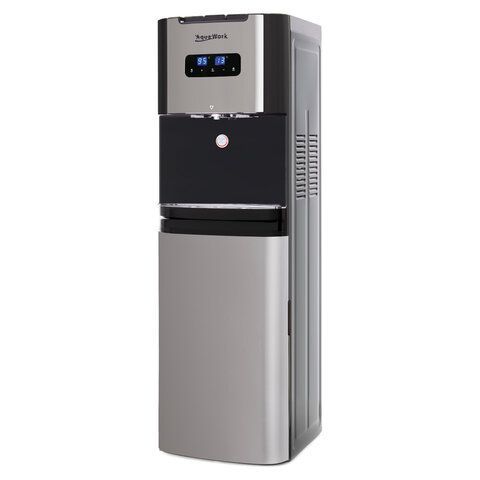 Кулер для воды AQUA WORK QRB-72LDS, напольный, НАГРЕВ/ОХЛАЖ ЭЛЕКТР, таймер, бутыль сн, 33350