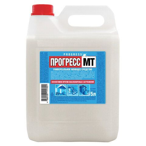 Средство моющее универсальное 5 л, ПРОГРЕСС МТ, с повышенным жироудалением, М08-5 