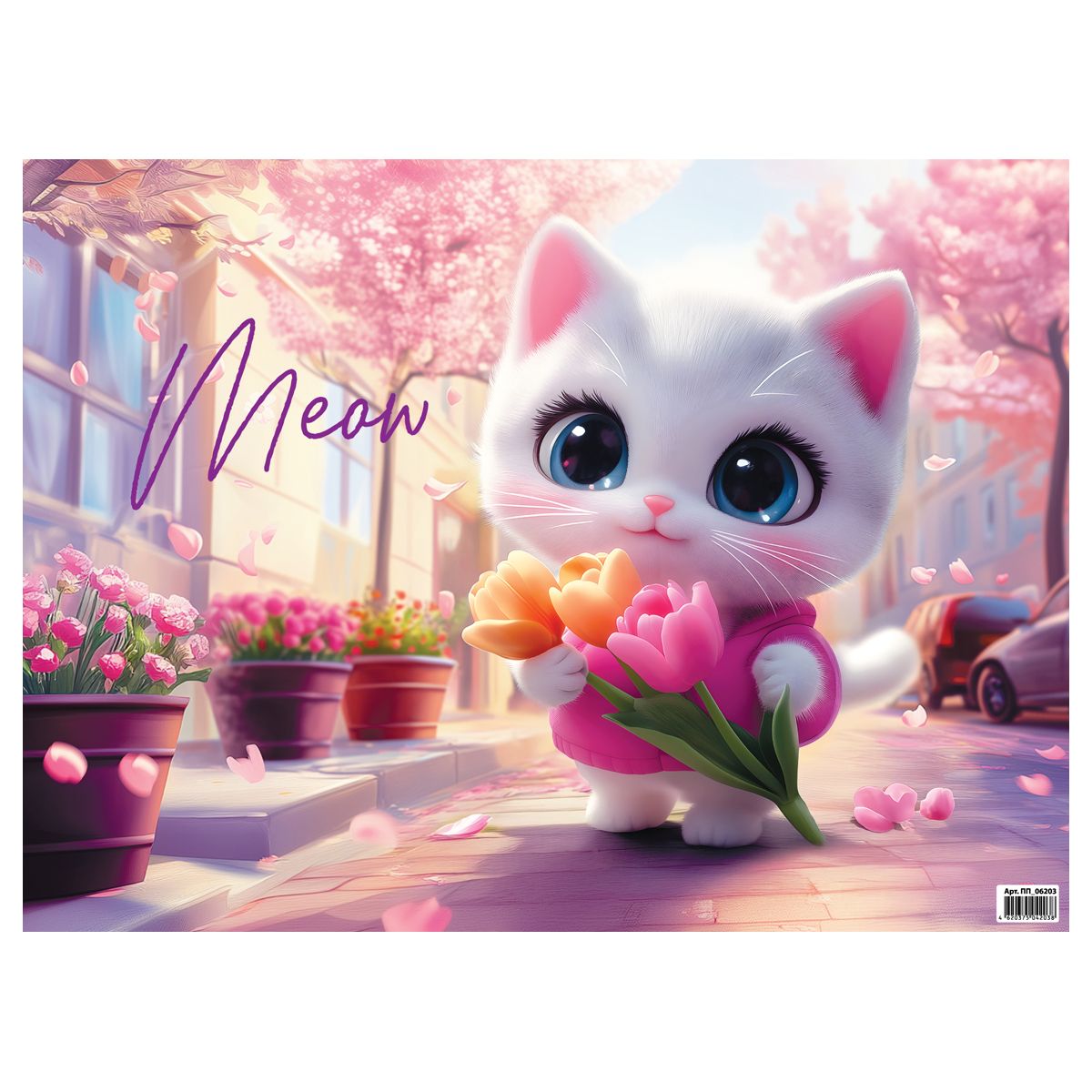 Настольное покрытие детское ArtSpace "Sweet kitty", А3+