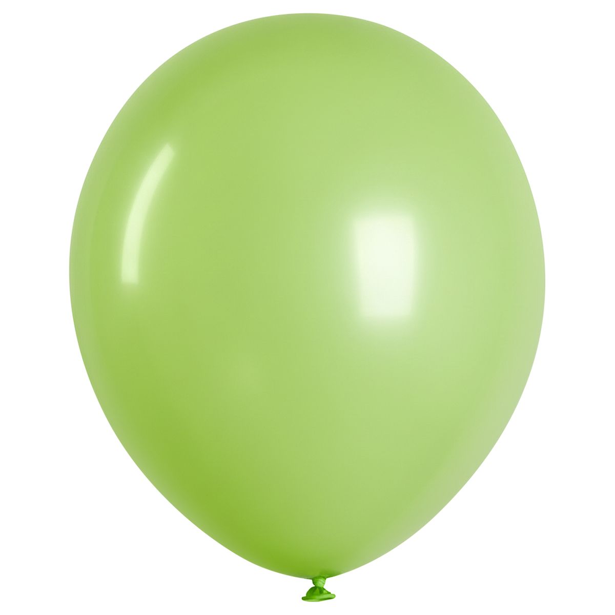 Воздушные шары,  50шт., М12/30см, MESHU, пастель, светло-зеленый
