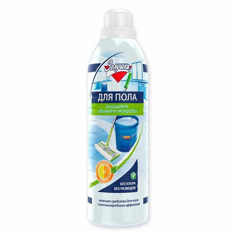 Средство для мытья пола 1 л, ЗОЛУШКА, с дезинфицирующим эффектом, М09-4 