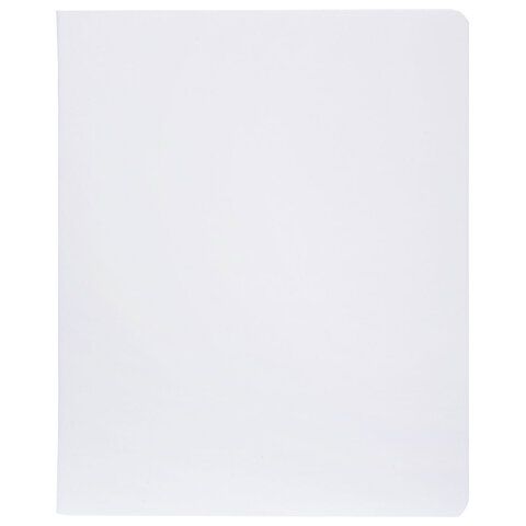 Тетрадь А5 48 л., HATBER, скоба, клетка, Soft-touch ламинация, SoloMatte "Арктический белый", 092716, 48Т5лВ1