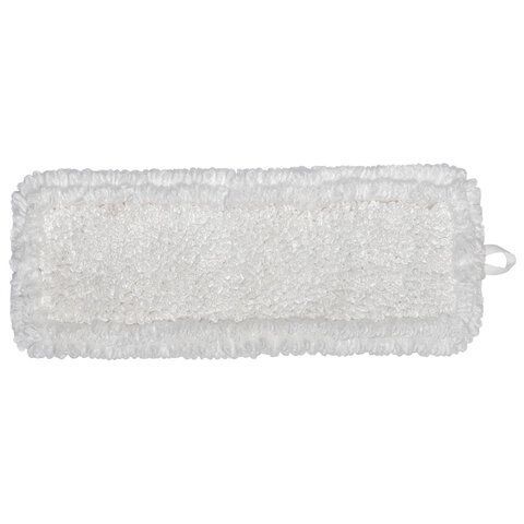 Насадка МОП плоская для швабры/держателя 40 см, уши/карманы (ТИП У/К), петлевая микрофибра, LAIMA EXPERT, 605315