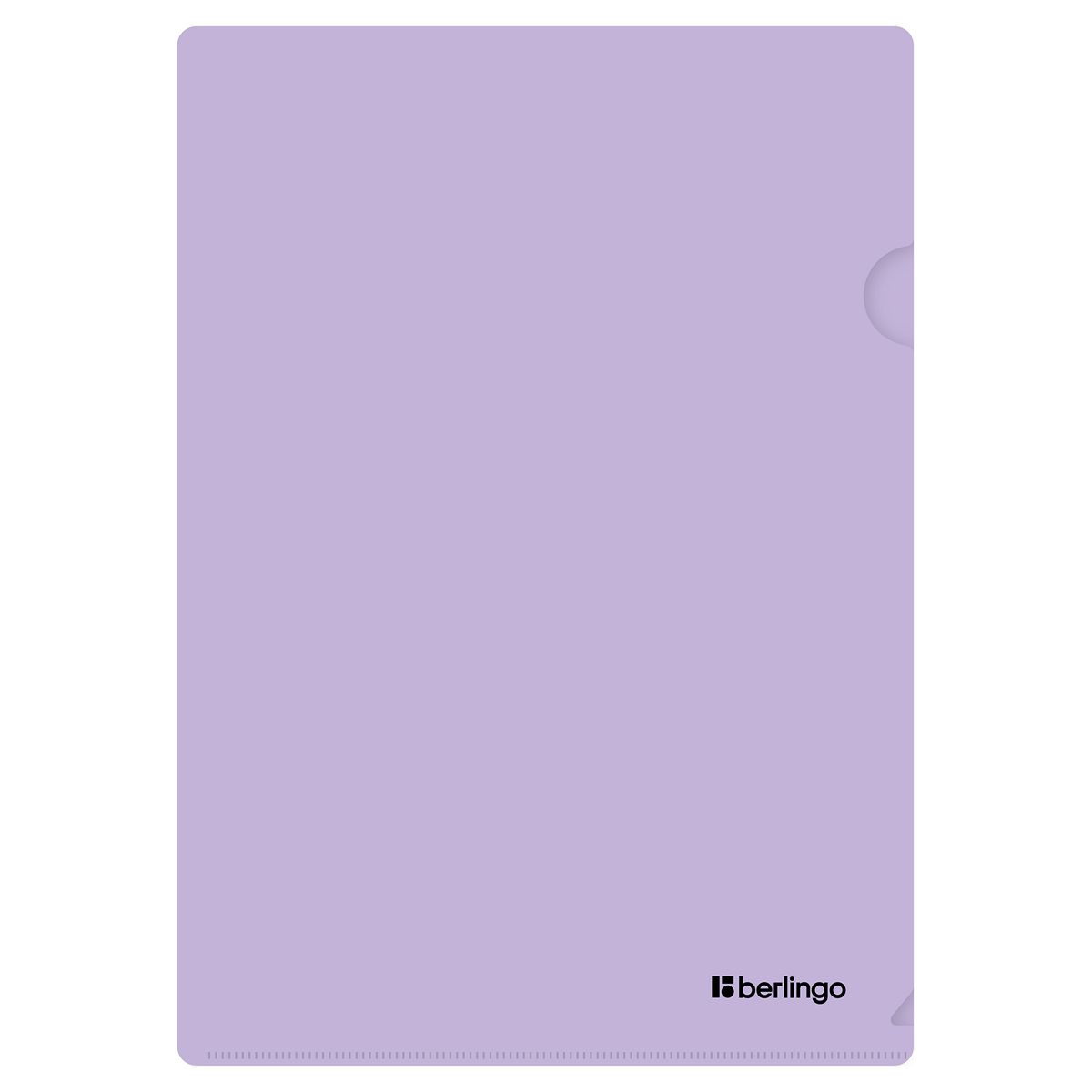 Папка-уголок Berlingo "Instinct", А4, 330мкм, лаванда
