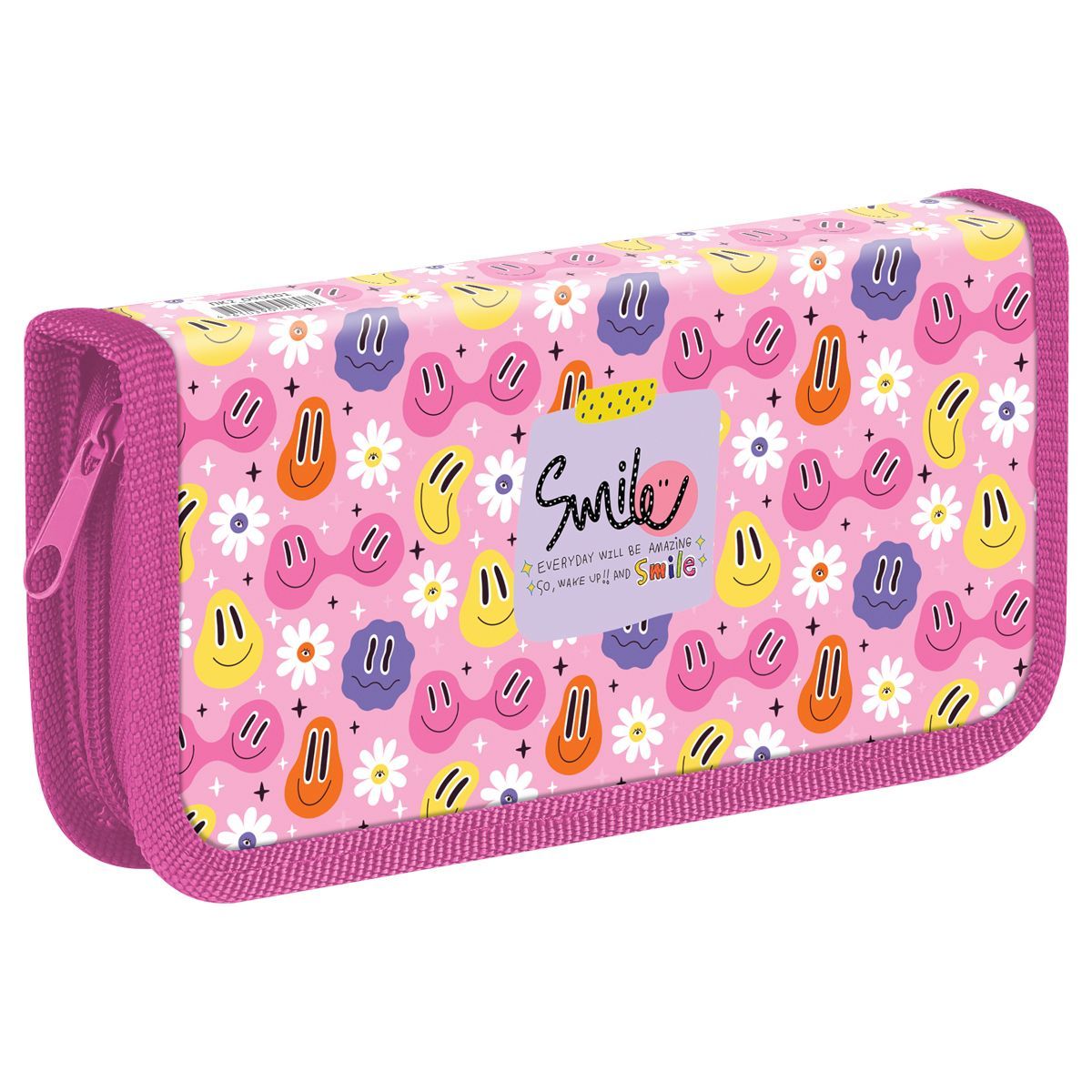 Пенал 1 отделение, 190*90 ArtSpace "Smile", ламинированный картон
