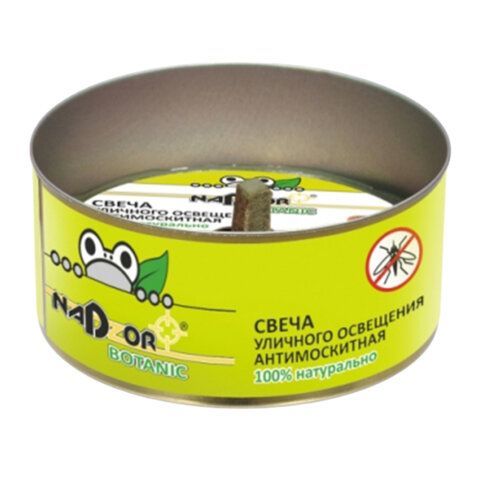 Свеча антимоскитная на эфирных маслах NADZOR, 25142 