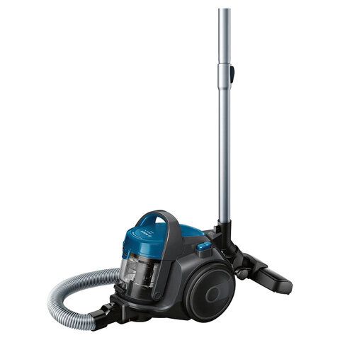 Пылесос BOSCH BGS05A220 с контейнером "циклон", 700 Вт, мощность всасывания 300 Вт, синий