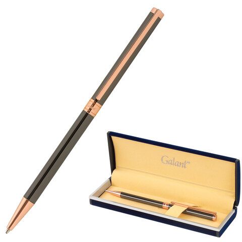 Ручка подарочная шариковая GALANT "ASTRON BRONZE", корпус металлический, детали розовое золото, узел 0,7 мм, синяя, 143524 Ручка подарочная шариковая GALANT "ASTRON BRONZE", корпус металлический, детали розовое золото, узел 0,7 мм, синяя, 143524