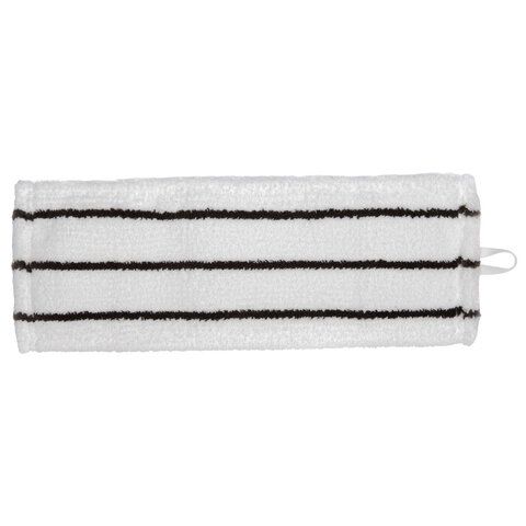 Насадка МОП плоская для швабры/держателя 50 см, уши/карманы (ТИП У/К), микрофибра/скраб, LAIMA EXPERT, 605314