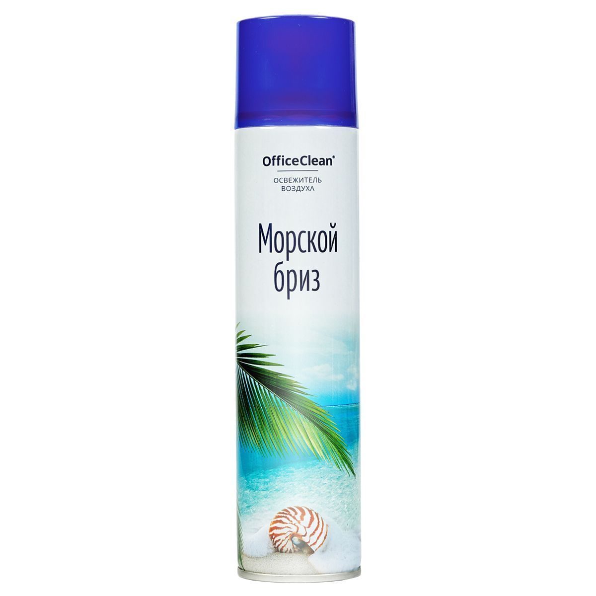 Освежитель воздуха аэрозольный OfficeClean "Морской бриз", 300мл (дубль 248827, без маркировки ЧЗ)