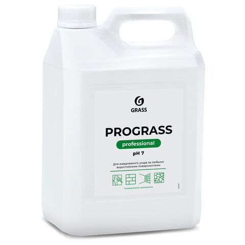 Средство моющее универсальное 5 кг, GRASS PROGRASS, нейтральное, жидкое, 125337 