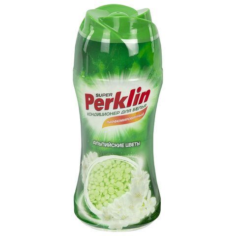 Кондиционер (концентрат) для белья, в гранулах, 250 г, PERKLIN SUPER "Альпийские цветы", 609819 
