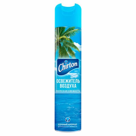 Освежитель воздуха аэрозольный 300 мл, CHIRTON (Чиртон), "Морская свежесть" 