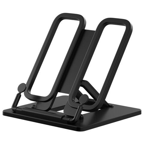 Подставка для книг и учебников ERICH KRAUSE Base "Classic", пластиковая, черная, 58026