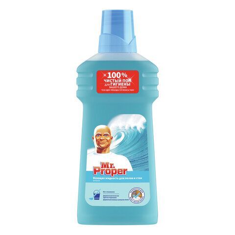 Средство для мытья пола и стен 500 мл, MR.PROPER (Мистер Пропер) "Океан" 