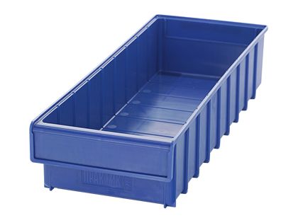 картинка Ящик пластиковый Практик 500x185x100 синий от магазина