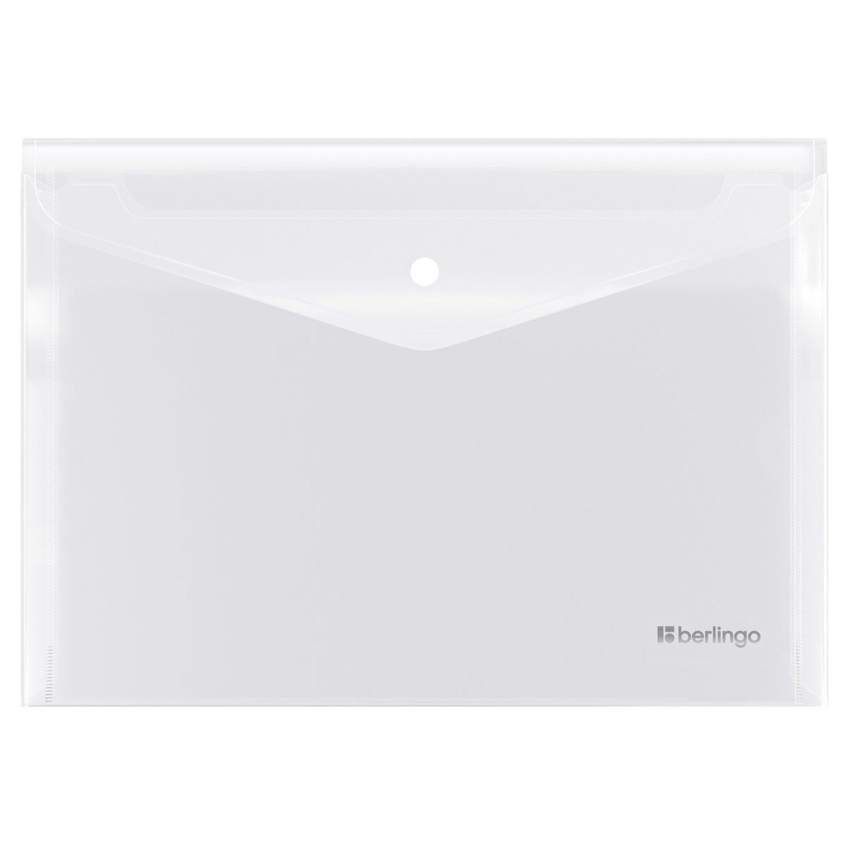 Папка-конверт на кнопке Berlingo "No Secret", А4, 200мкм, матовая