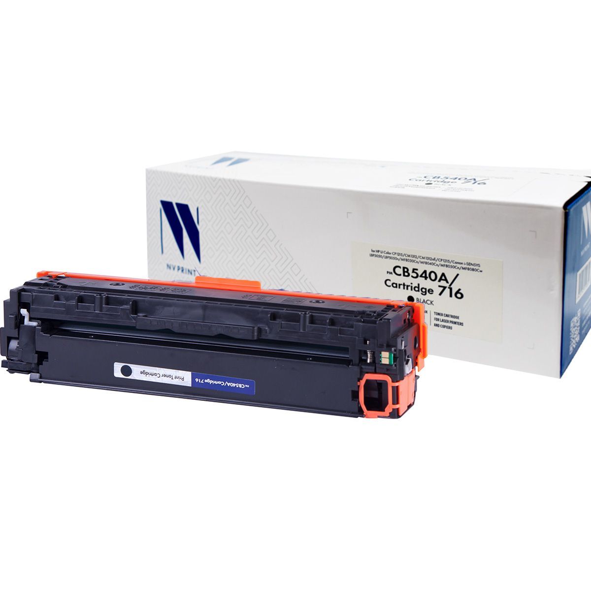 Картридж совм. NV Print CB540A/Cartridge 716 черный для HP Color LJ CM1312/CP1215/1515/1518(2200стр.)