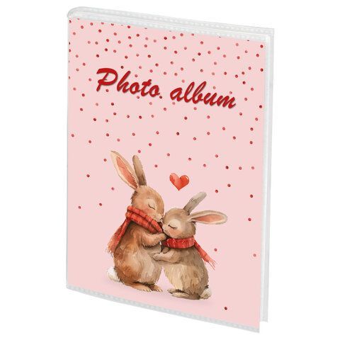 Фотоальбом BRAUBERG "Cute love" на 36 фото 10х15 см, мягкая обложка, 391432