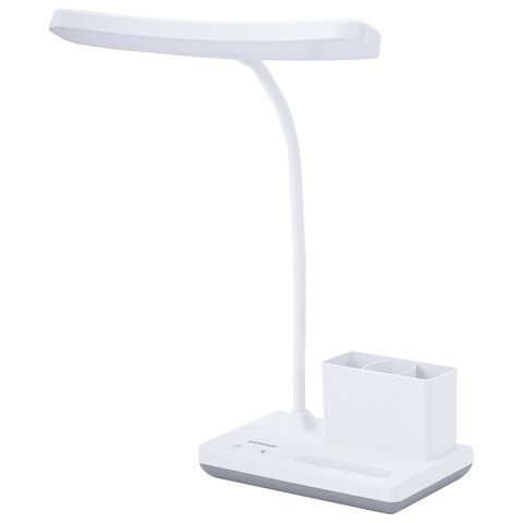 Настольная лампа / светильник беспроводная SONNEN PT-301, органайзер, USB, LED, 4 Вт, 3 режима, 238778