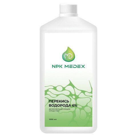 Средство дезинфицирующее Перекись водорода 6% 1л ЛЮИР 