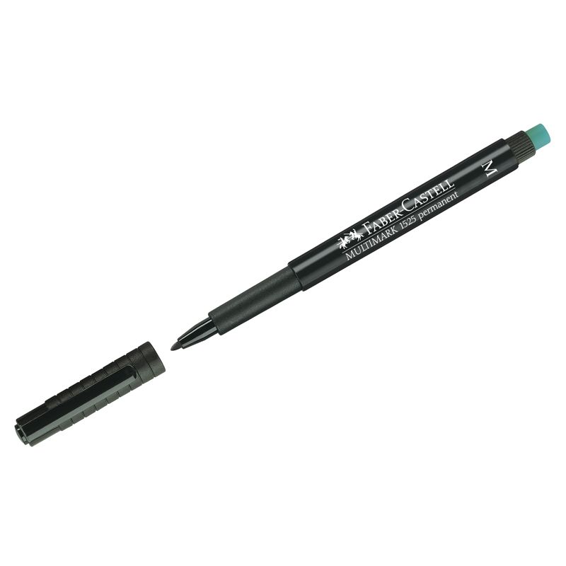 Маркер перманентный Faber-Castell "Multimark permanent" M, черный, пулев., 1,0мм