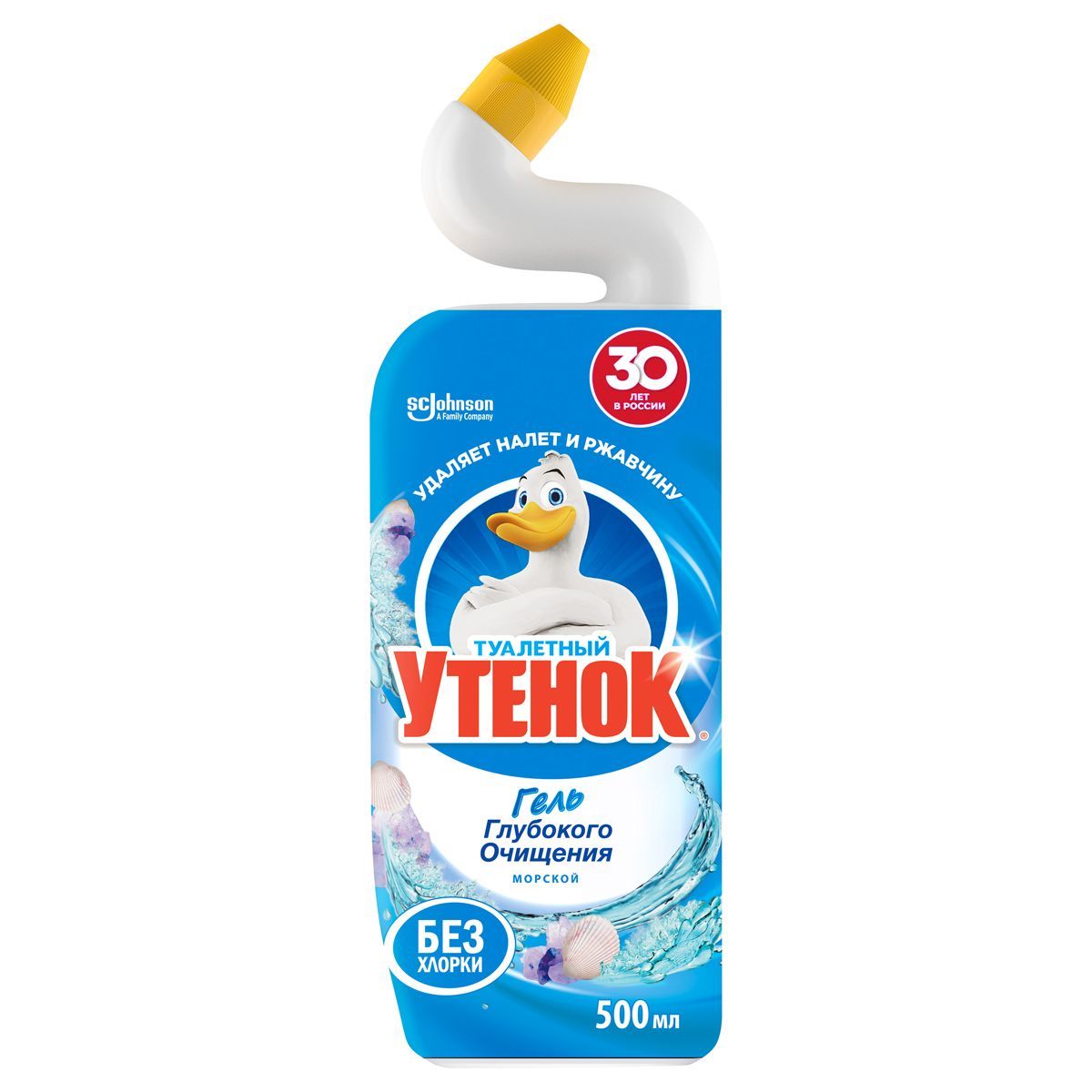 Средство для туалета Туалетный утенок "Морской", 5в1, 500мл