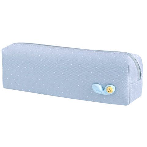 Пенал ЮНЛАНДИЯ ЮНИОР, 1 отделение, полиэстер, аппликация, Bow, 20х6х4 см, 273803