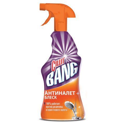 Чистящее средство 750 мл, CILLIT BANG "Антиналет + Блеск", универсальное, распылитель 