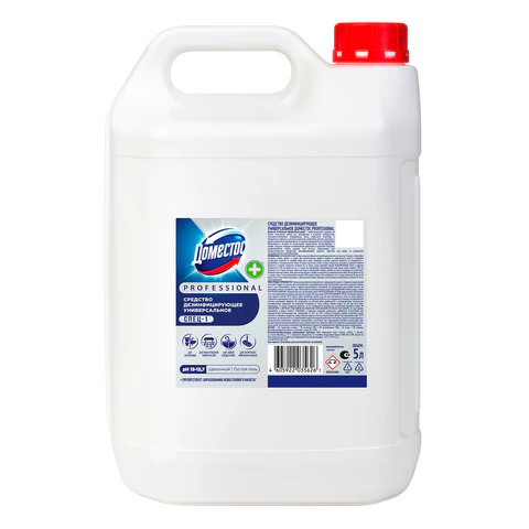 Чистящее средство 5 л DOMESTOS с антивирусным и отбеливающим эффектом "Свежесть Атлантики", 68404686 