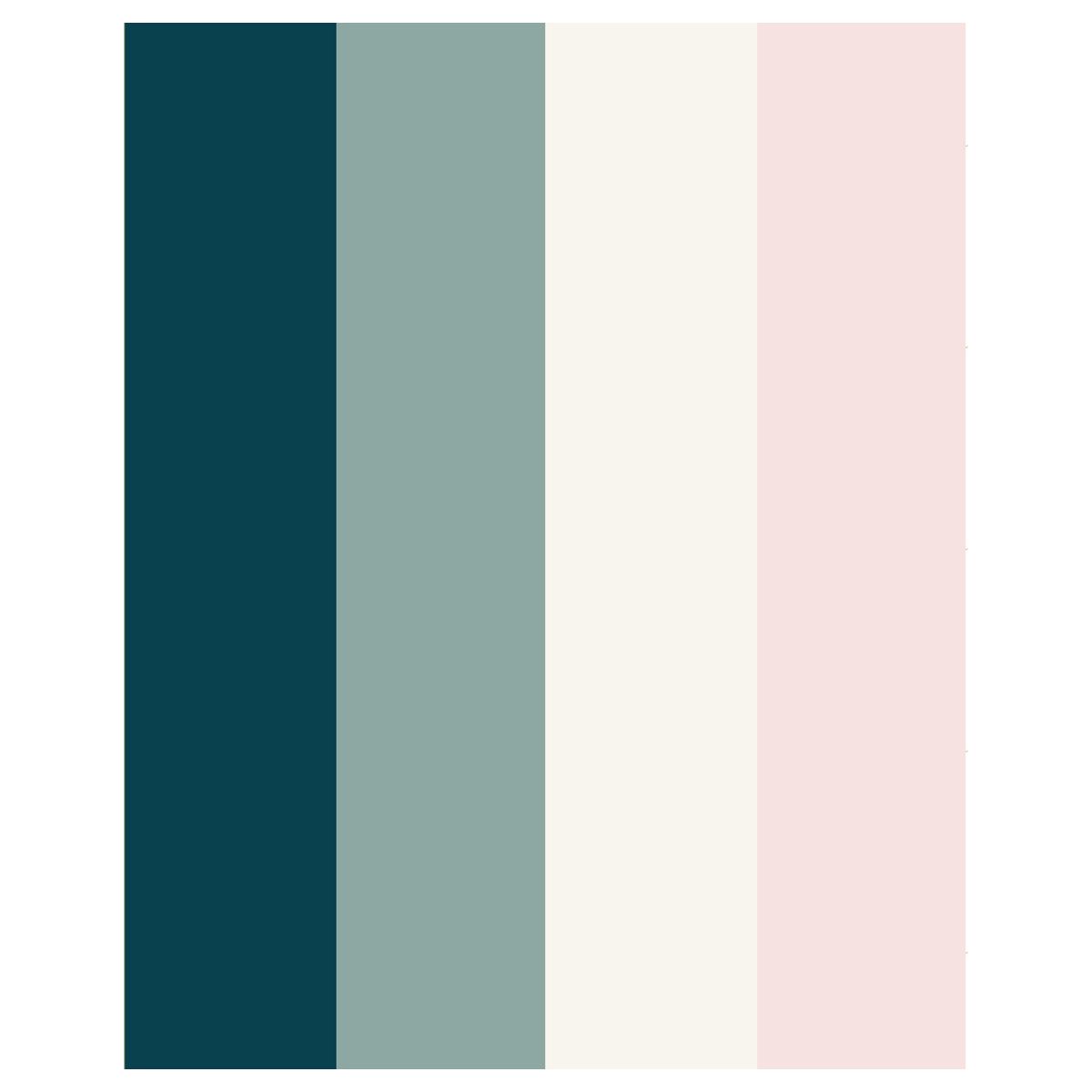 Упаковочная бумага глянц. 70*100см, MESHU "Serene colors", 80г/м2, ассорти 4 дизайна