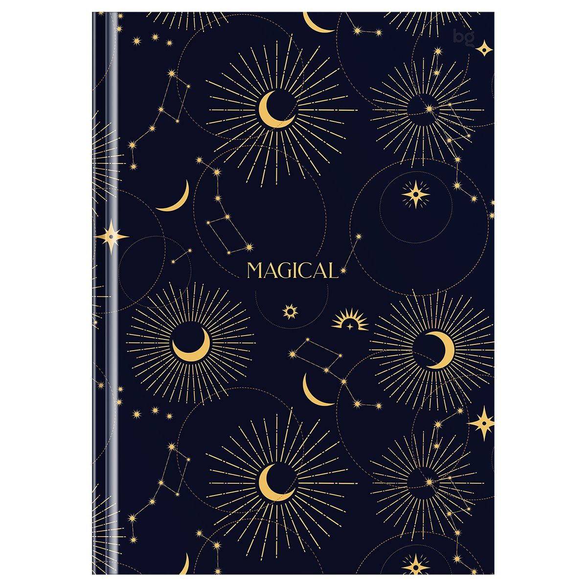 Бизнес-блокнот А5, 64л., евроформат, BG "Magic", матовая ламинация, тиснение фольгой