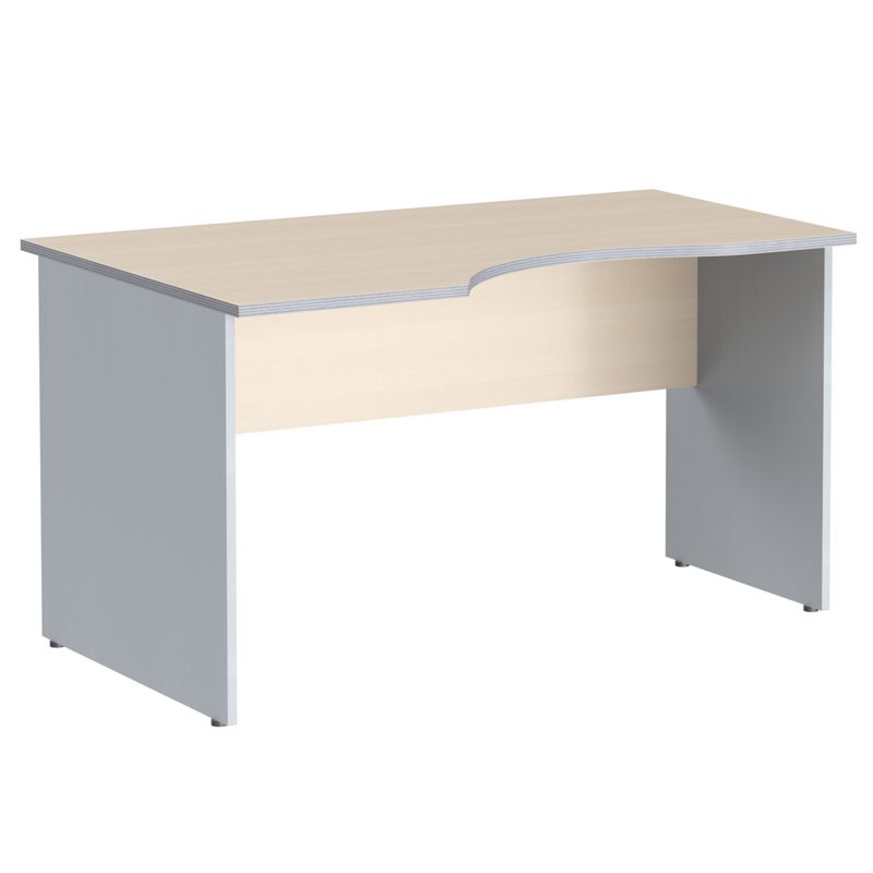 Стол эргономичный левосторонний Skyland Imago/Клен Металлик, 1400*900(720)*755, СА-2Л sk-01186377 (ПОД ЗАКАЗ)